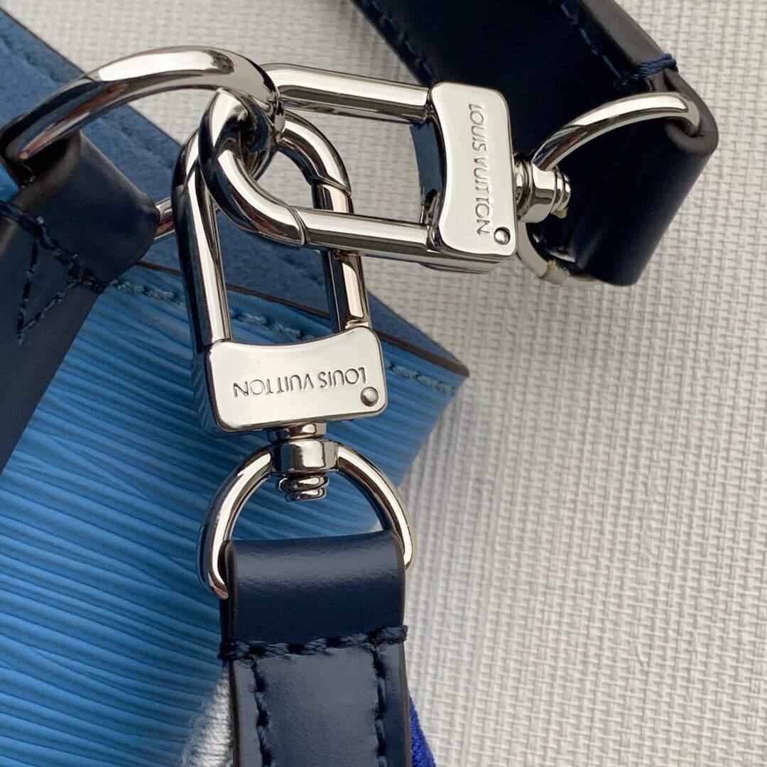 LV M57691 Louis Vuitton NéoNoé BB Bucket Bag M57693 M57706 Bleuet Blue