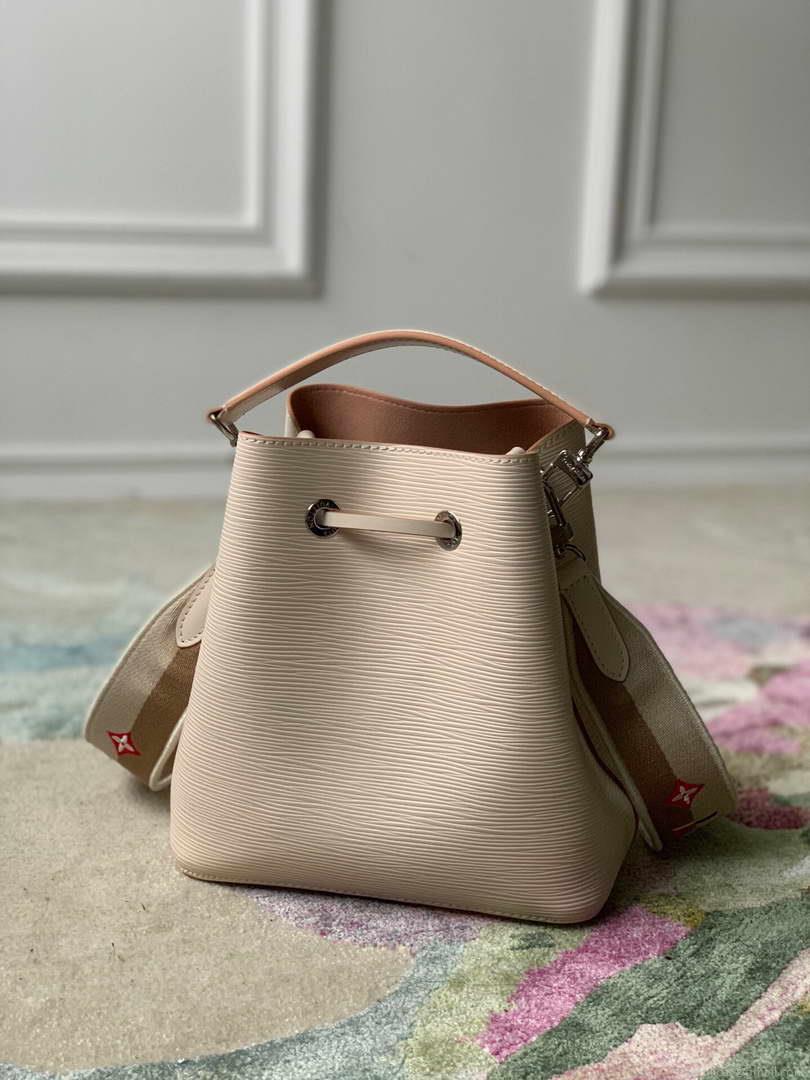 LV M57693 Louis Vuitton NéoNoé BB Bucket Bag M57706 M57691 Quartz White