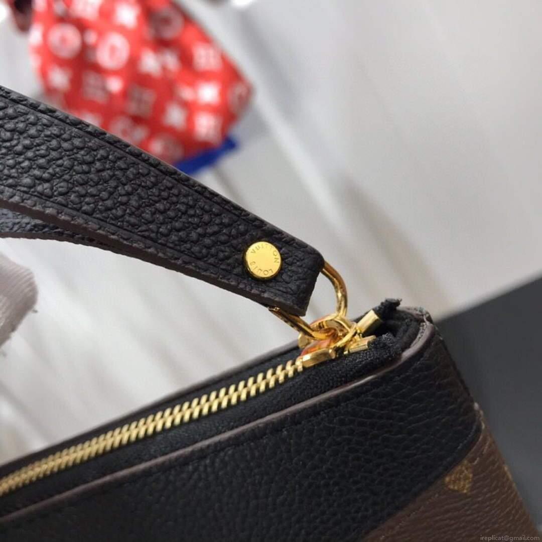 LV M60248 Louis Vuitton Daily Pouch Monogram Canvas Bag M64591 Black