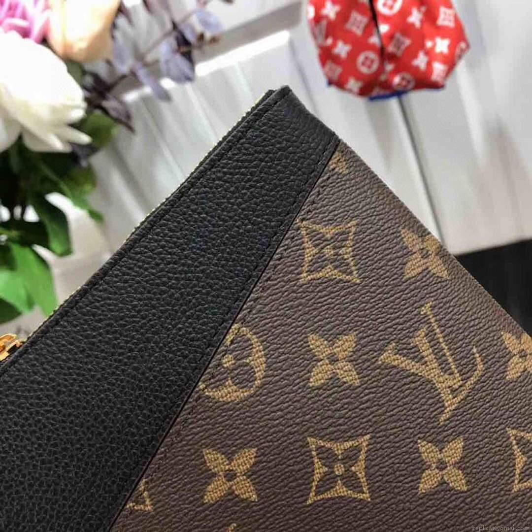 LV M60248 Louis Vuitton Daily Pouch Monogram Canvas Bag M64591 Black