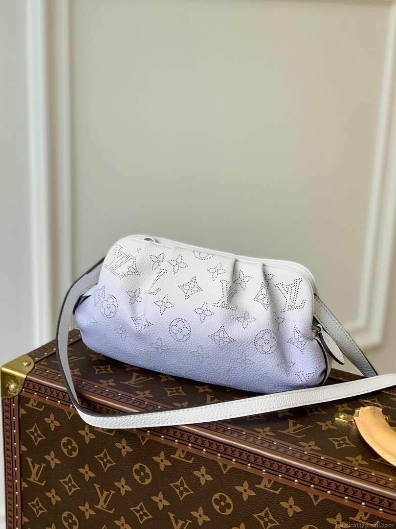 LV M80497 Louis Vuitton Scala Mini Pouch Bag Gradient Blue