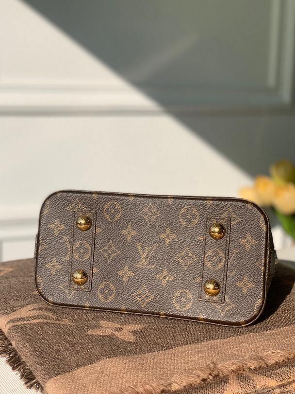 LV M90584 Louis Vuitton Alma BB Monogram Bag M90583 Silver