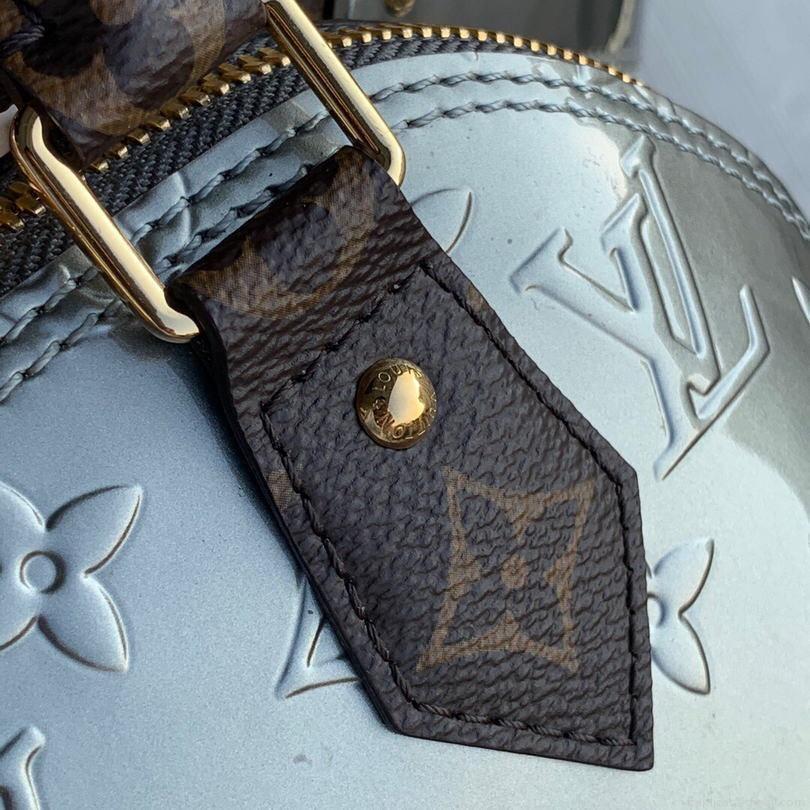 LV M90584 Louis Vuitton Alma BB Monogram Bag M90583 Silver