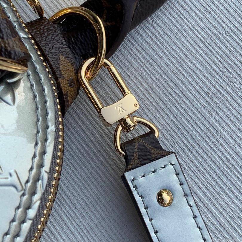 LV M90584 Louis Vuitton Alma BB Monogram Bag M90583 Silver
