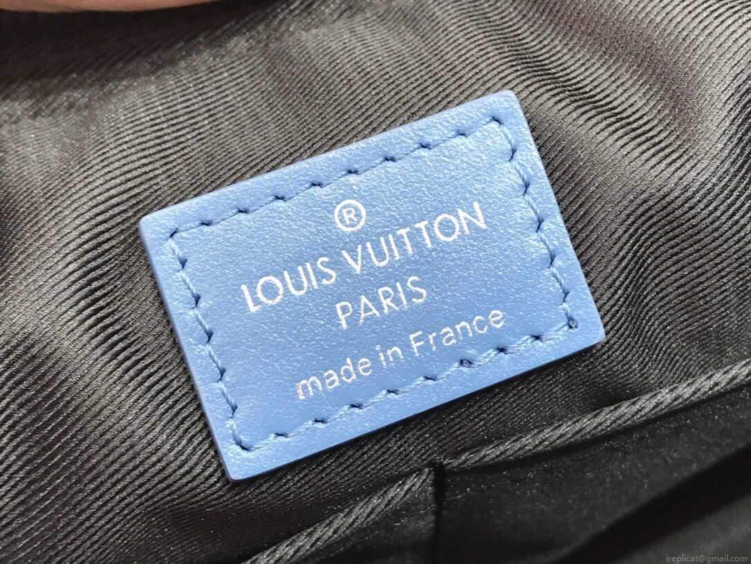 LV N40408 Louis Vuitton Alpha Messenger Bag N40421 Blue Damier Graphite