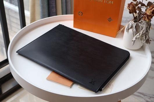 LV N41501 Louis Vuitton Pochette Joule GM Clutch Bag Black