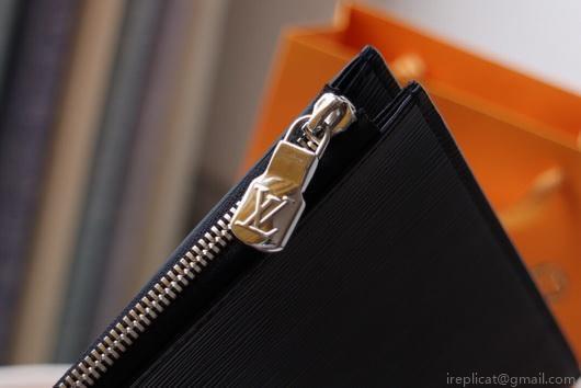 LV N41501 Louis Vuitton Pochette Joule GM Clutch Bag Black