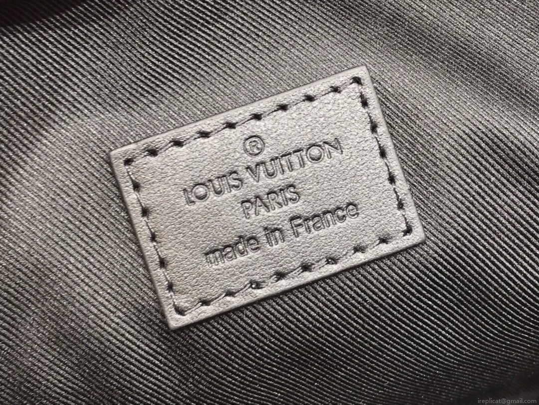LV N50018 Louis Vuitton Scott Messenger Shoulder Bag Black