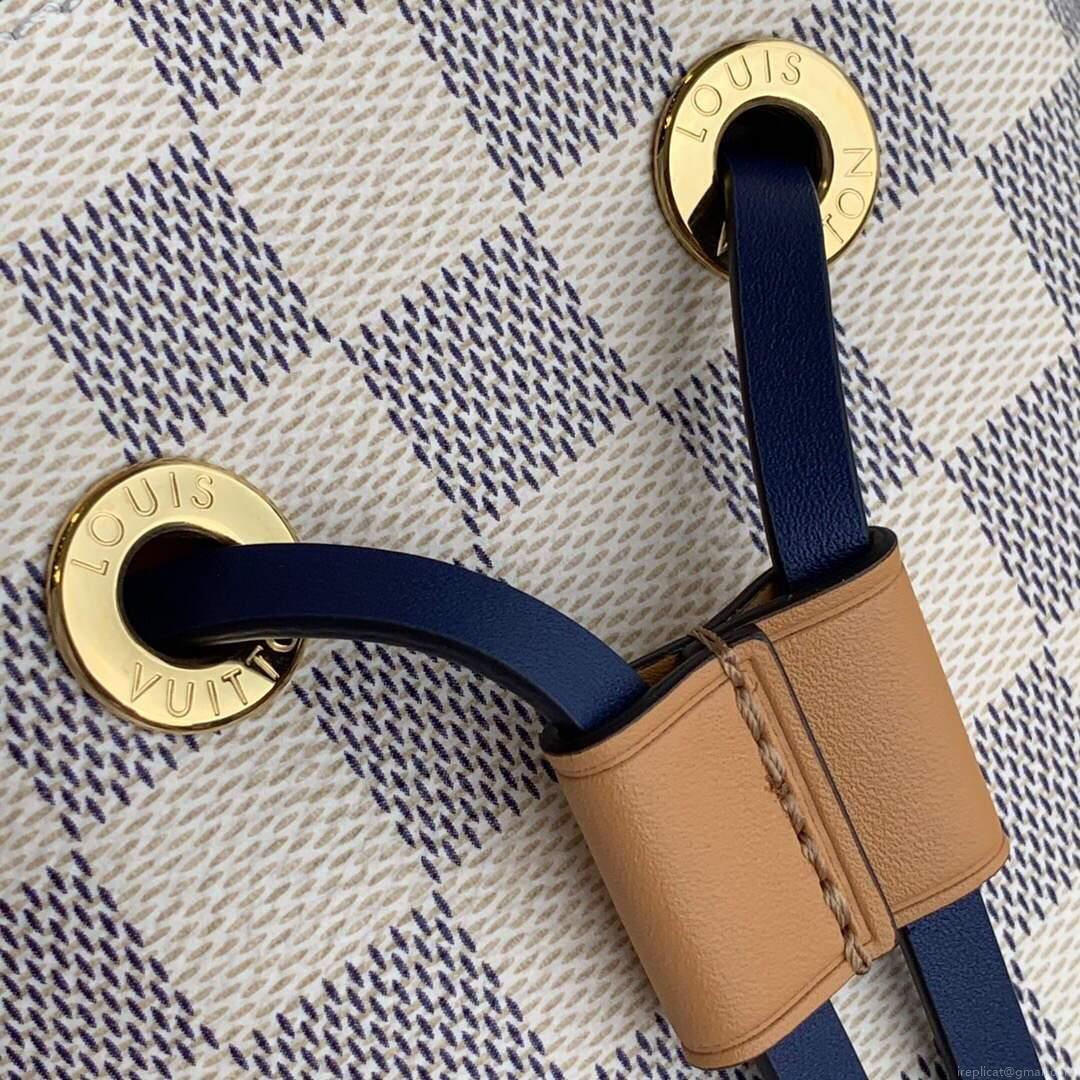 LV N50042 Louis Vuitton NÉONOÉ MM Bucket Bag Blue