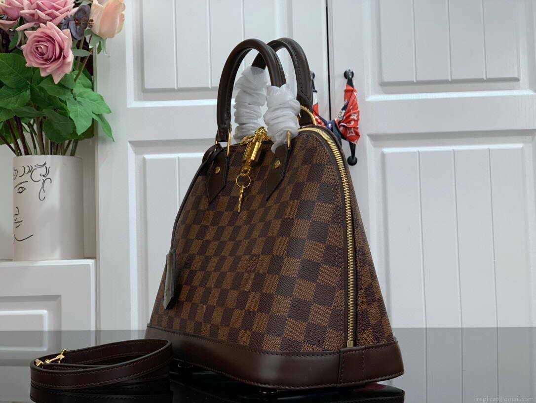 LV N53151 Louis Vuitton Alma PM Damier Ebene M53151 Bag