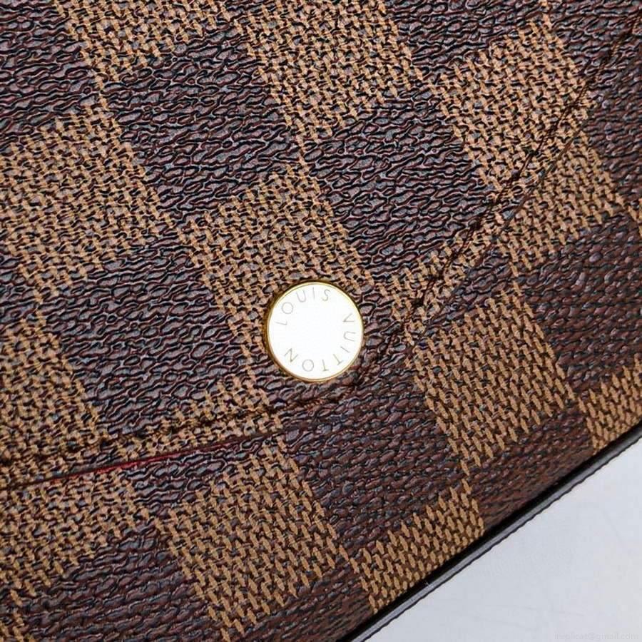 LV N63032 Louis Vuitton Felicie Pochette Bag M61276 Damier Ebene