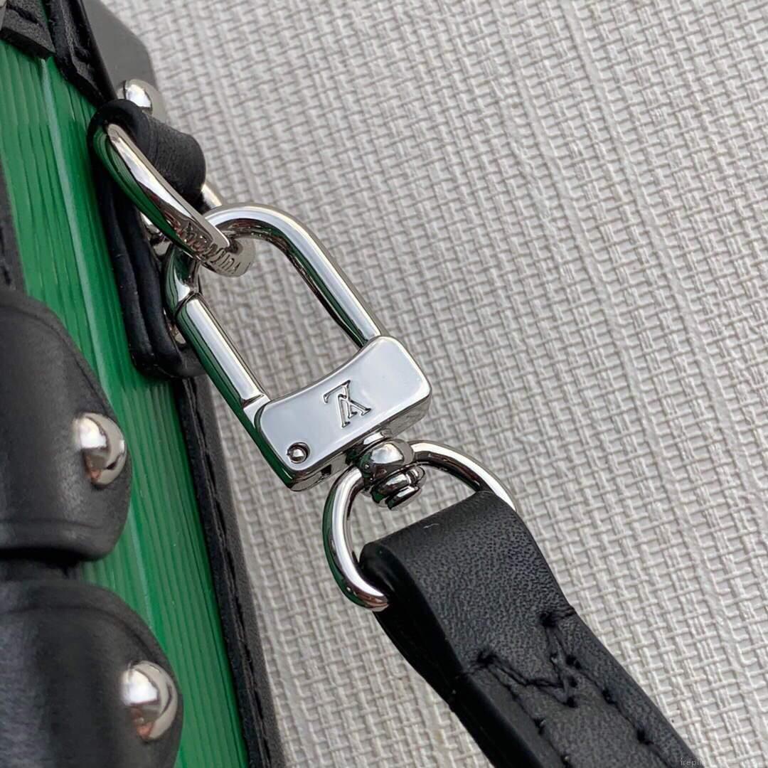 LV N93145 Louis Vuitton Petite Malle Bag N93144 Emeraude Green