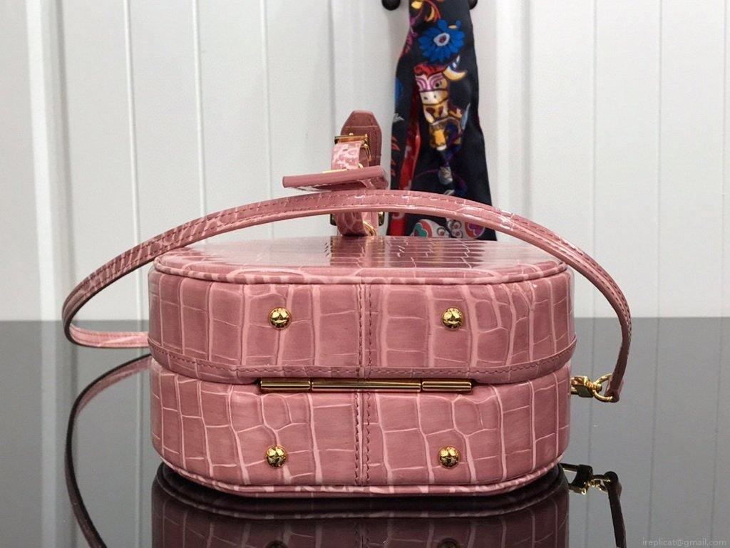 LV N94160 Louis Vuitton N93597 Petite Boite Chapeau Bag Pink