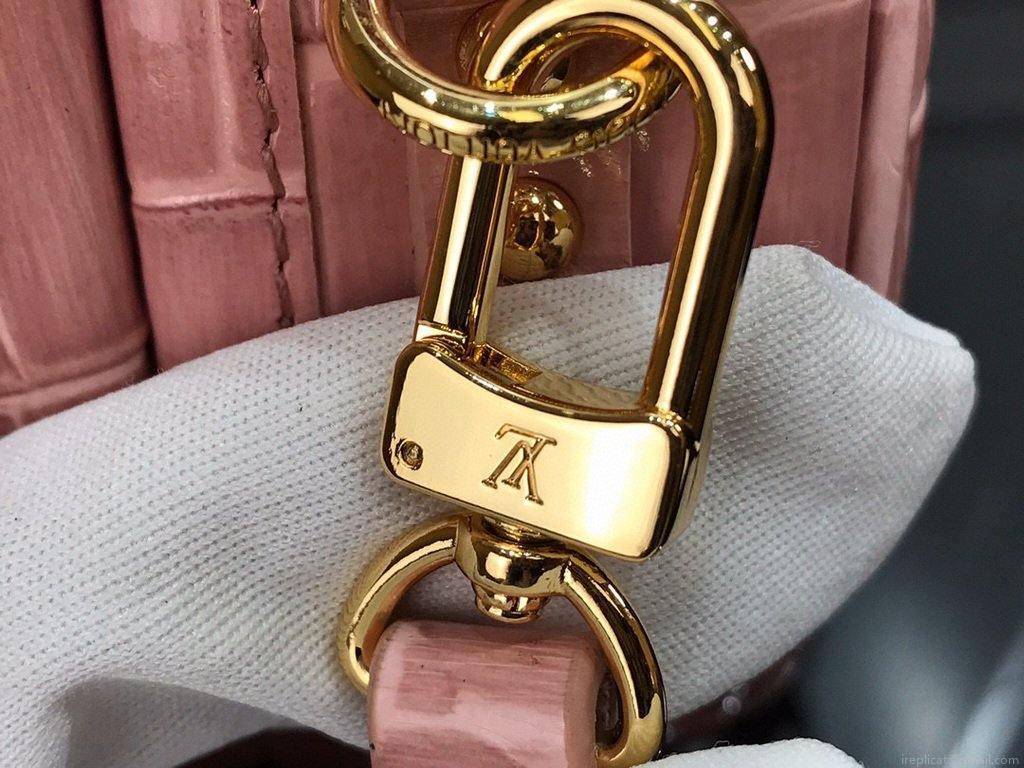 LV N94160 Louis Vuitton N93597 Petite Boite Chapeau Bag Pink
