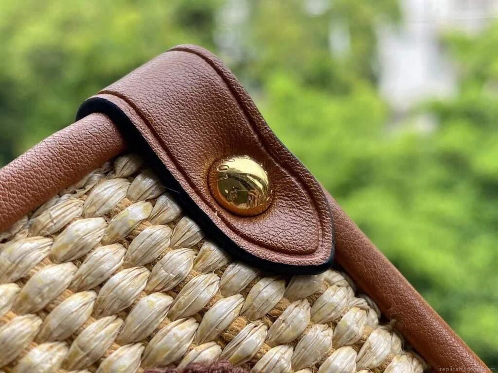 Louis Vuitton M57707 LV M57723 OnTheGo MM Tote Bag Tan