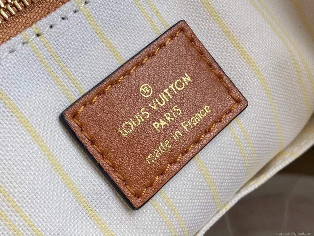 Louis Vuitton M57707 LV M57723 OnTheGo MM Tote Bag Tan