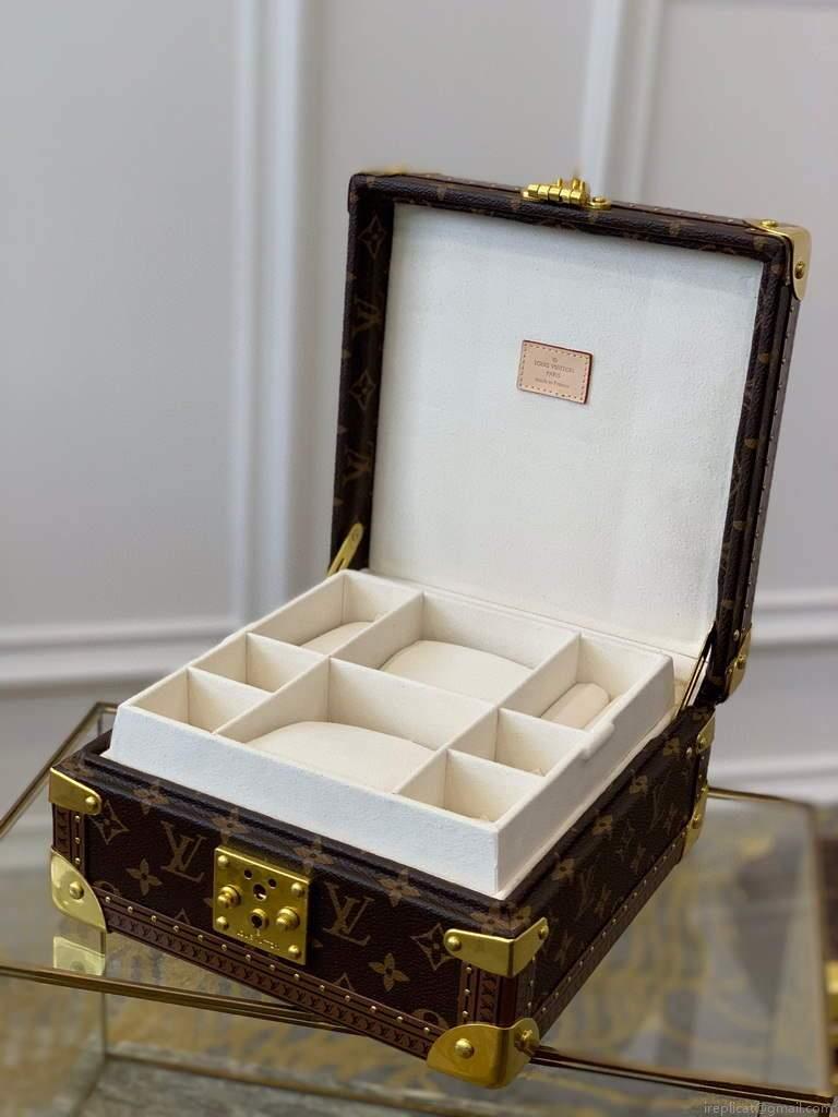 Louis Vuitton M13513 Jewelry Box Monogram LV M20040 White