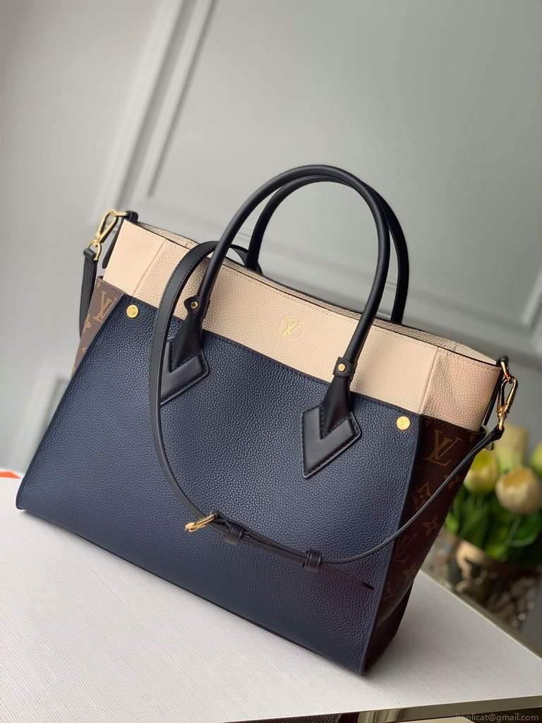 Louis Vuitton M53825 LV M53823 on My Side MM High end Leathers M55302 Bag Black