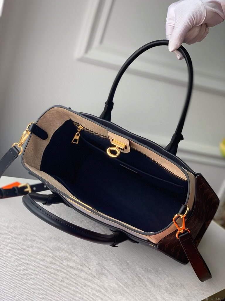 Louis Vuitton M53825 LV M53823 on My Side MM High end Leathers M55302 Bag Black