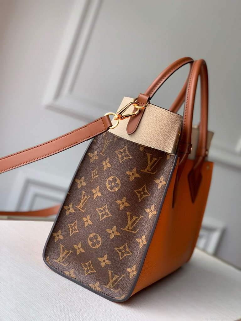 Louis Vuitton M53825 LV M53823 on My Side MM High end Leathers M55302 Bag Orange