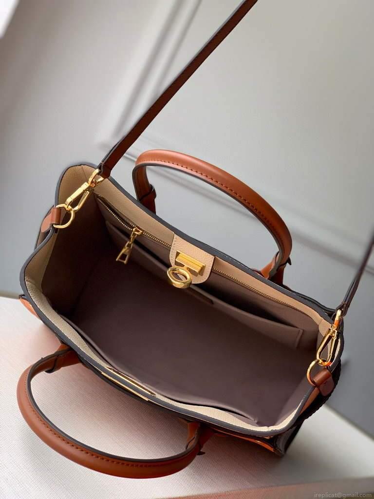 Louis Vuitton M53825 LV M53823 on My Side MM High end Leathers M55302 Bag Orange