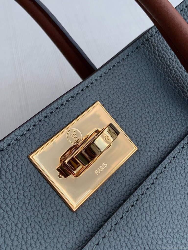 Louis Vuitton M55302 LV M53823 on my side MM M53825 High end Leathers Bag Gray