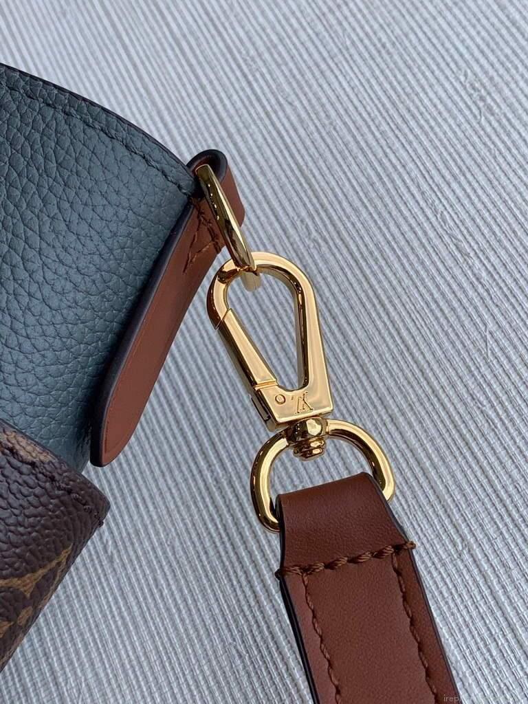 Louis Vuitton M55302 LV M53823 on my side MM M53825 High end Leathers Bag Gray