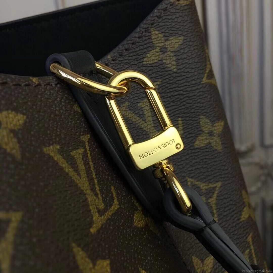 Louis Vuitton M44020 NeoNoe MM Monogram Canvas M43570 Bag Black