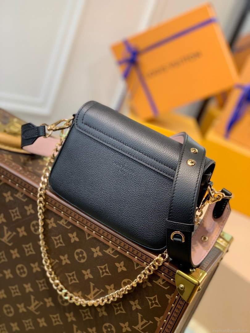 LV M58557 Louis Vuitton Lockme Tender Bag M58555 M58554 Black