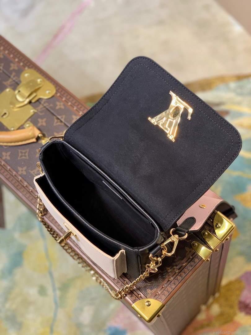 LV M58557 Louis Vuitton Lockme Tender Bag M58555 M58554 Black