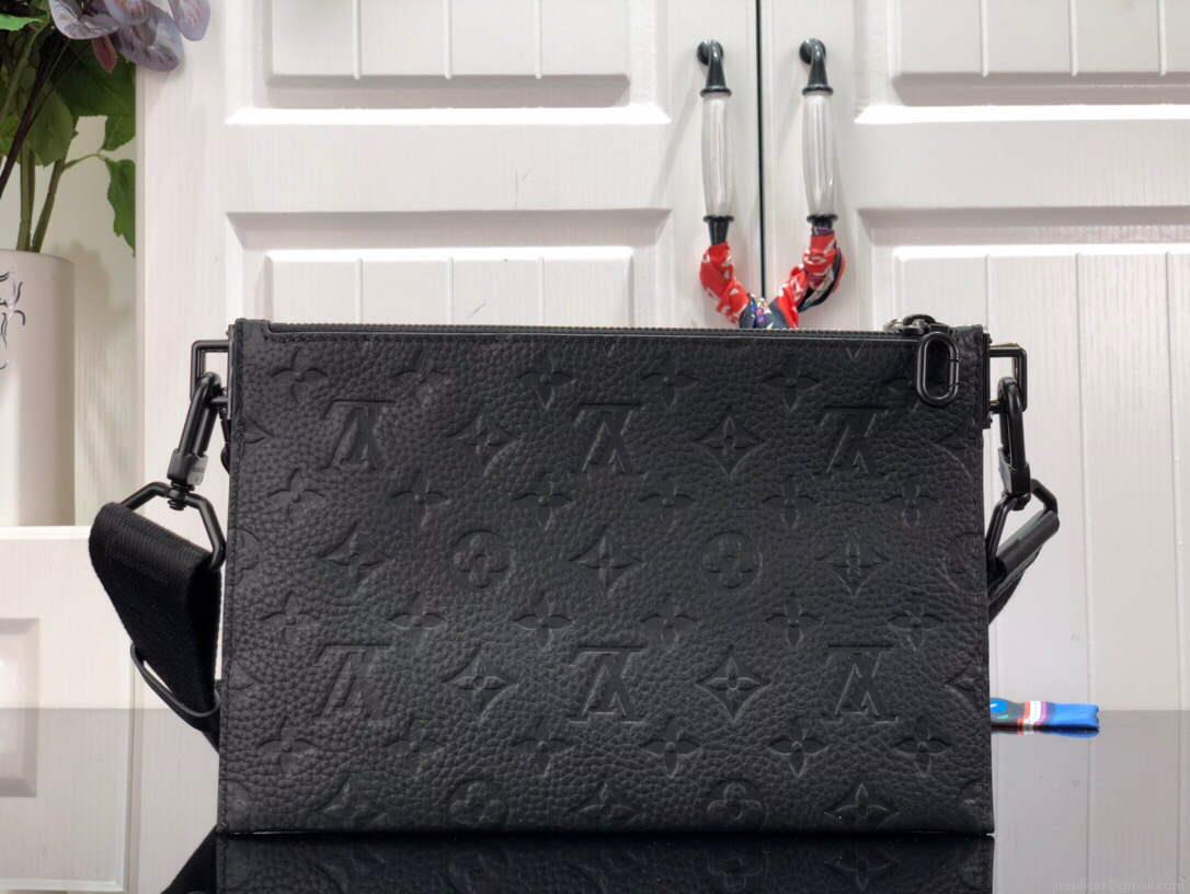 LV M59681 Louis Vuitton In The Loop Trio Pouch Silver