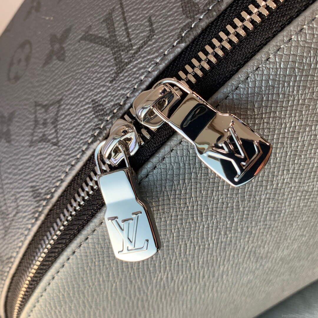 LV M30835 Louis Vuitton Discovery Backpack PM Silver
