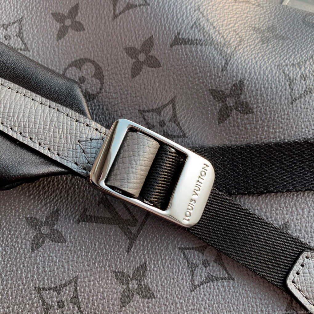 LV M30835 Louis Vuitton Discovery Backpack PM Silver