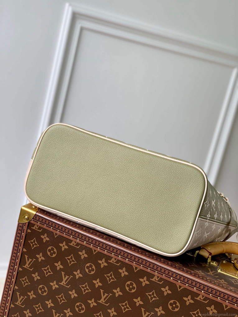 LV M46102 Louis Vuitton Neverfull MM Tote Bag M46103