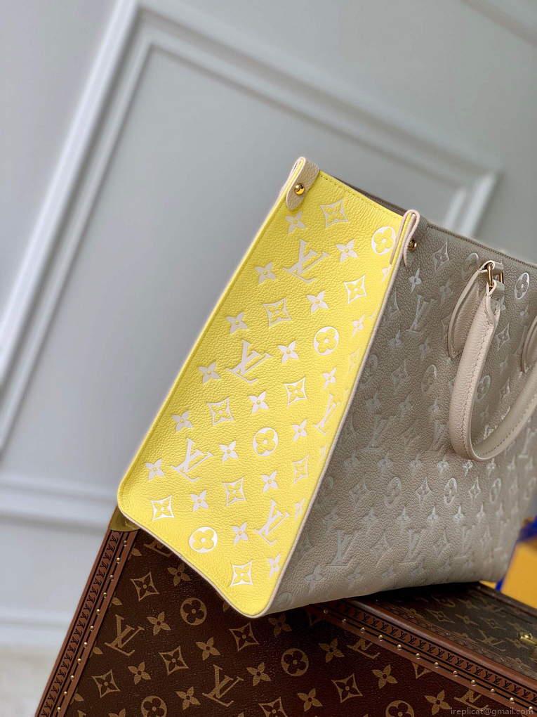 LV M46128 Louis Vuitton Onthego MM Tote Bag