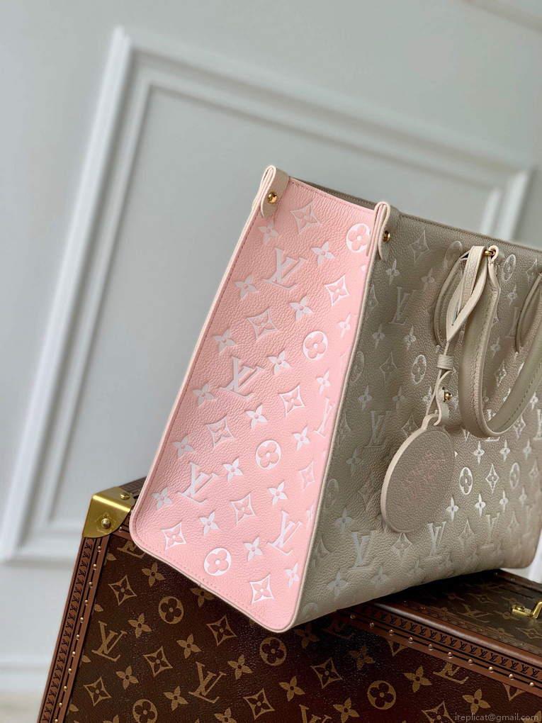 LV M46128 Louis Vuitton Onthego MM Tote Bag