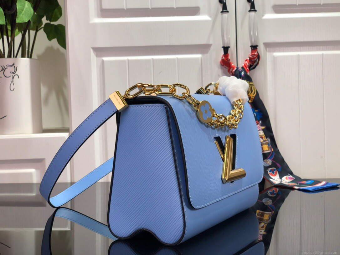 LV M59627 Louis Vuitton Twist MM Epi Grained Leather