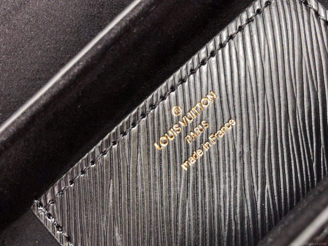 LV M53754 Louis Vuitton Twist MM Epi Grained Cowhide Leather Black