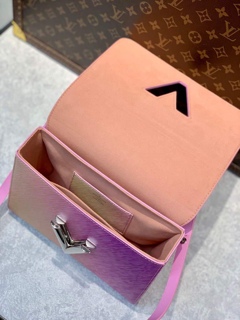 LV M59894 Louis Vuitton Twist MM Epi Grained Cowhide Leather