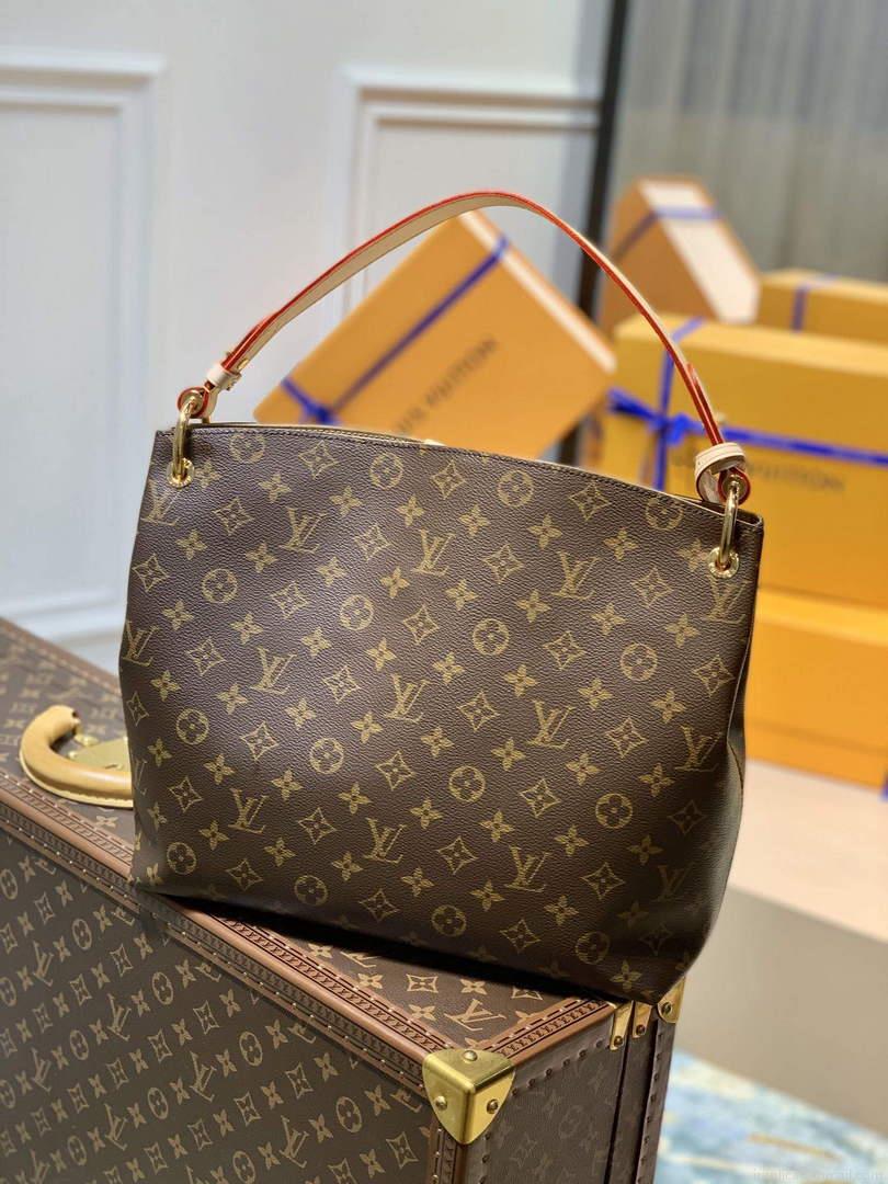 LV M43701 Louis Vuitton Graceful PM N42249 Monogram