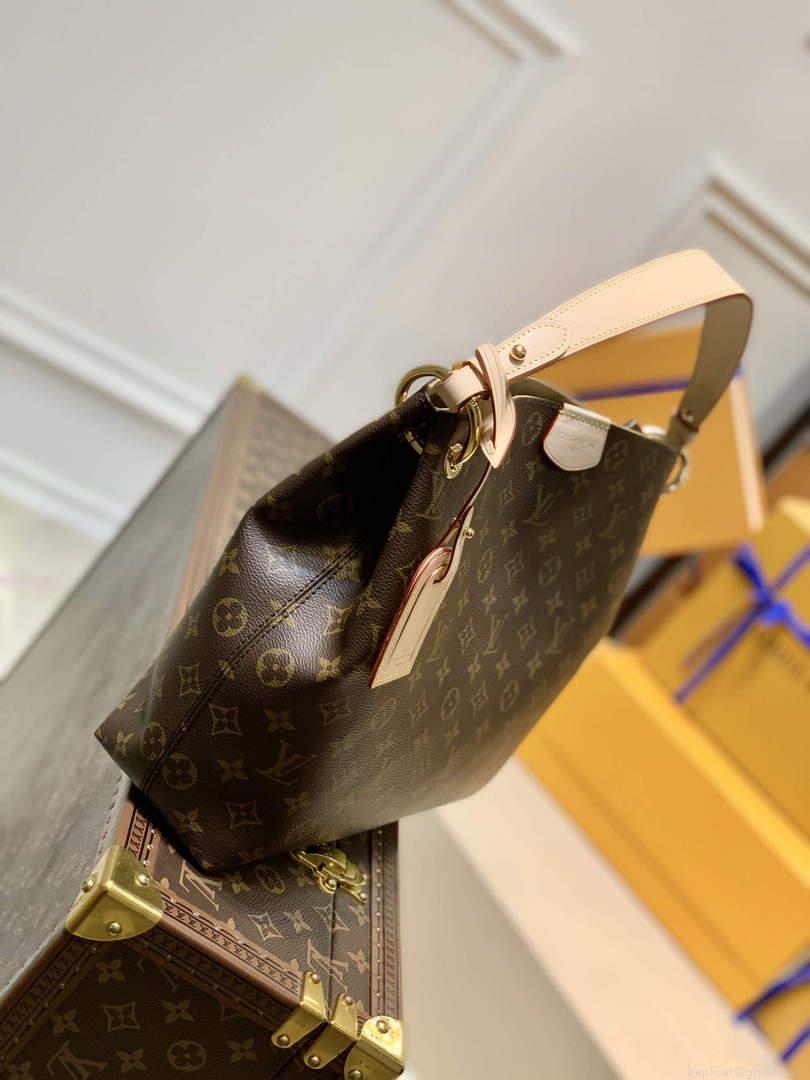 LV M43701 Louis Vuitton Graceful PM N42249 Monogram