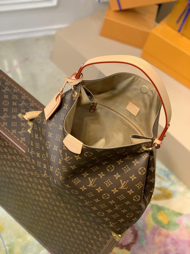 LV M43704 Louis Vuitton Graceful MM M43701 Monogram