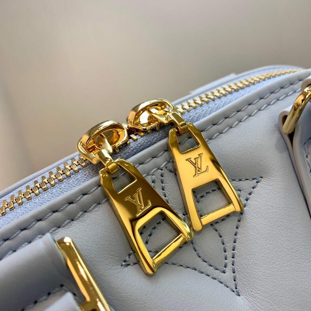 LV M59822 Louis Vuitton Alma BB Handbag Glacier Blue