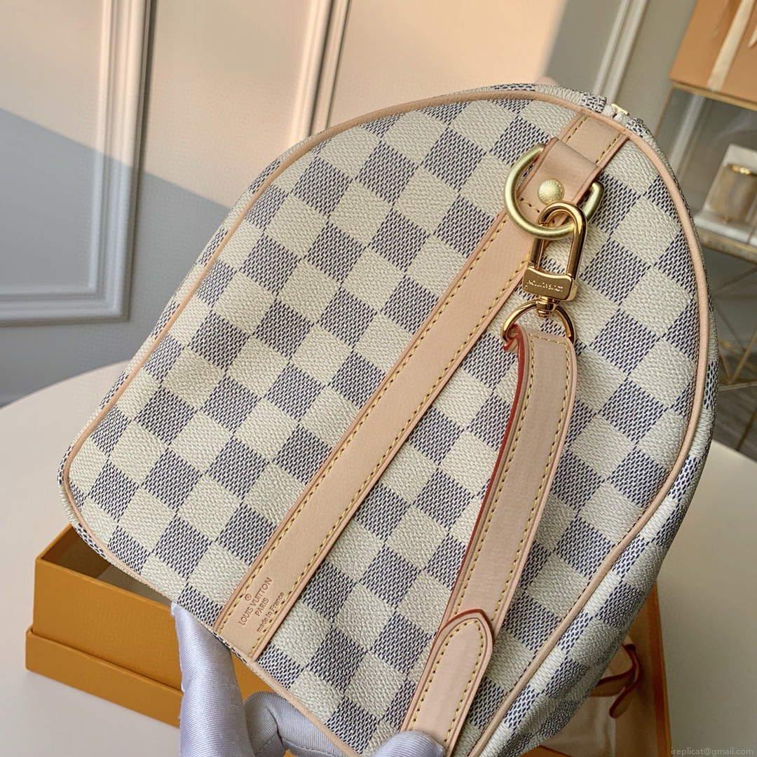 LV N41372 Louis Vuitton Speedy 35 Damier Azur N41363