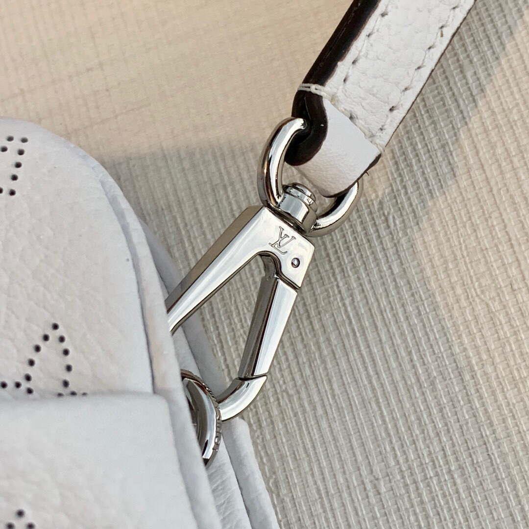 LV M80497 Louis Vuitton Scala Mini Pouch Bag Beige and Pink