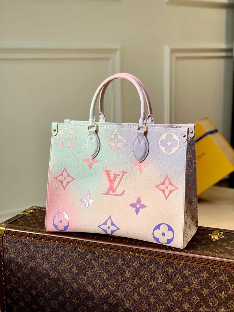 LV M46076 Louis Vuitton Onthego GM Shoulder Shopping Bag