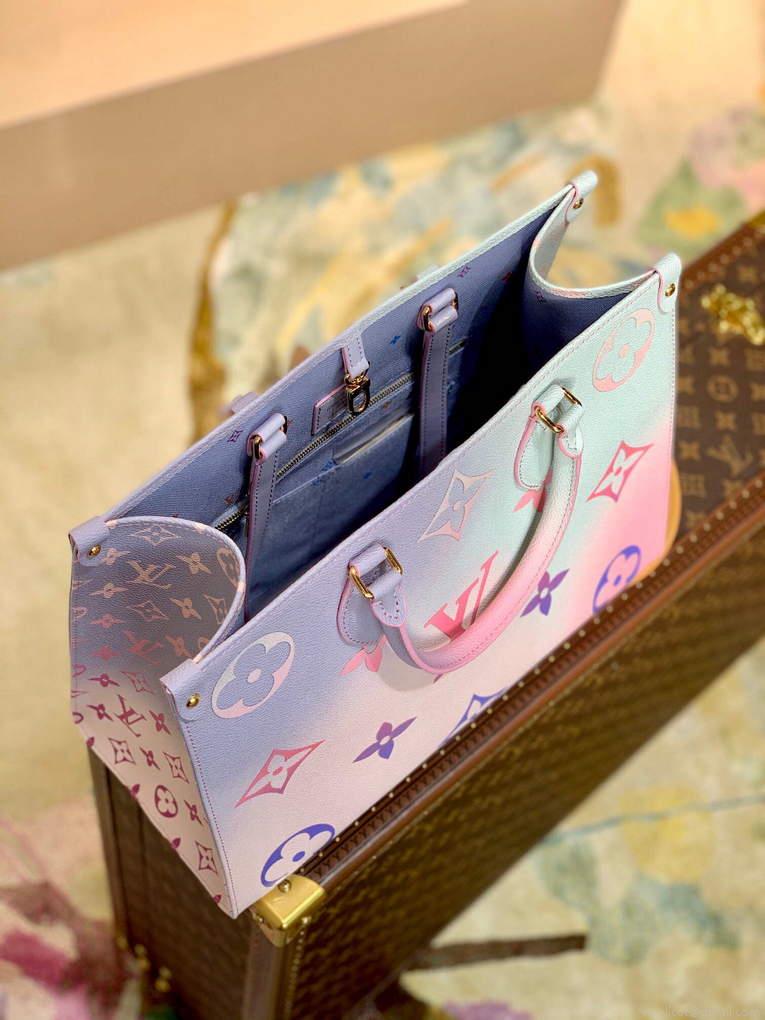 LV M46076 Louis Vuitton Onthego GM Shoulder Shopping Bag