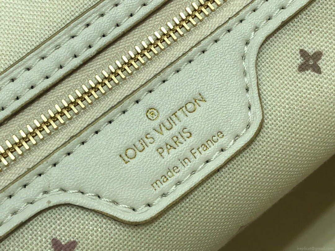 LV M59859 Louis Vuitton Neverfull MM Tote Bag