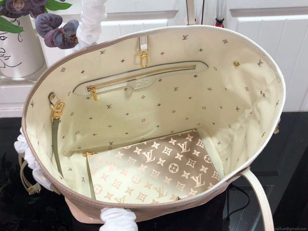 LV M59859 Louis Vuitton Neverfull MM Tote Bag