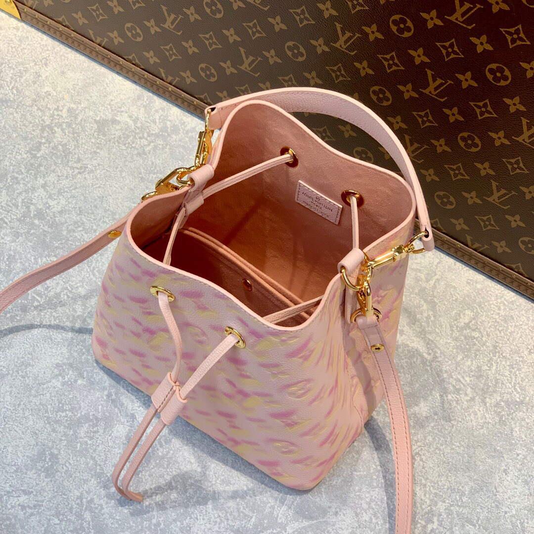 LV M53609 Louis Vuitton NÉONOÉ BB Bucket Bag Pink